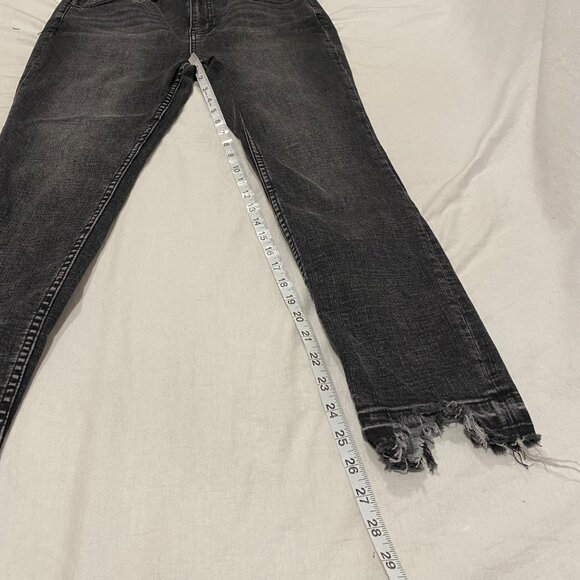 Free People‎ We the Free Wild Child Skinny Jeans Black Size 31 - Picture 7 of 9